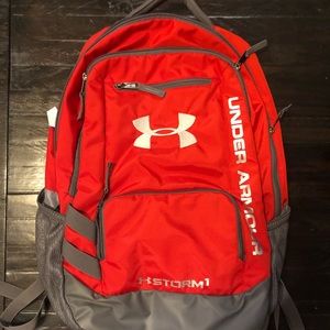 NWOT Under Armour Storm Backpack - Red